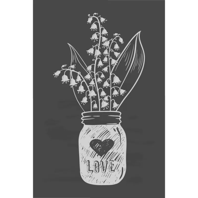 Cuadro con moldura tipo BOX y marco de madera kiri.