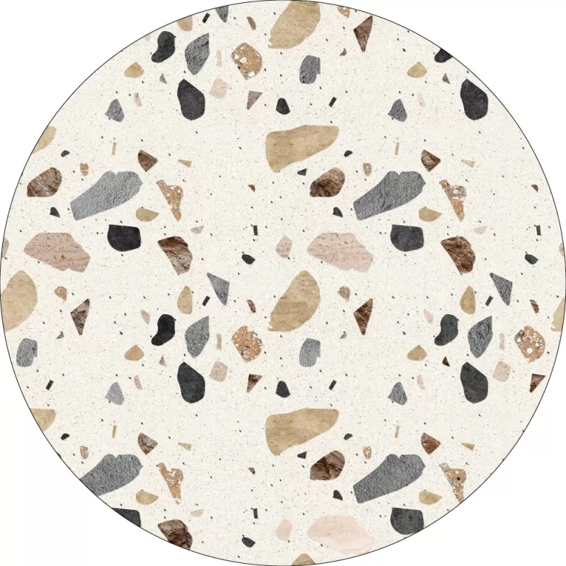 Individual vinilico impermeable de PVC ecocuero