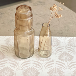 Florero de Vidrio Alto Champagne - ZFLACH