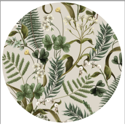 Individual vinilico impermeable de PVC ecocuero