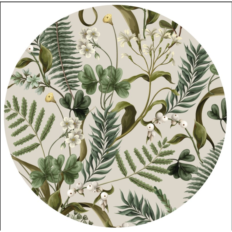 Individual vinilico impermeable de PVC ecocuero