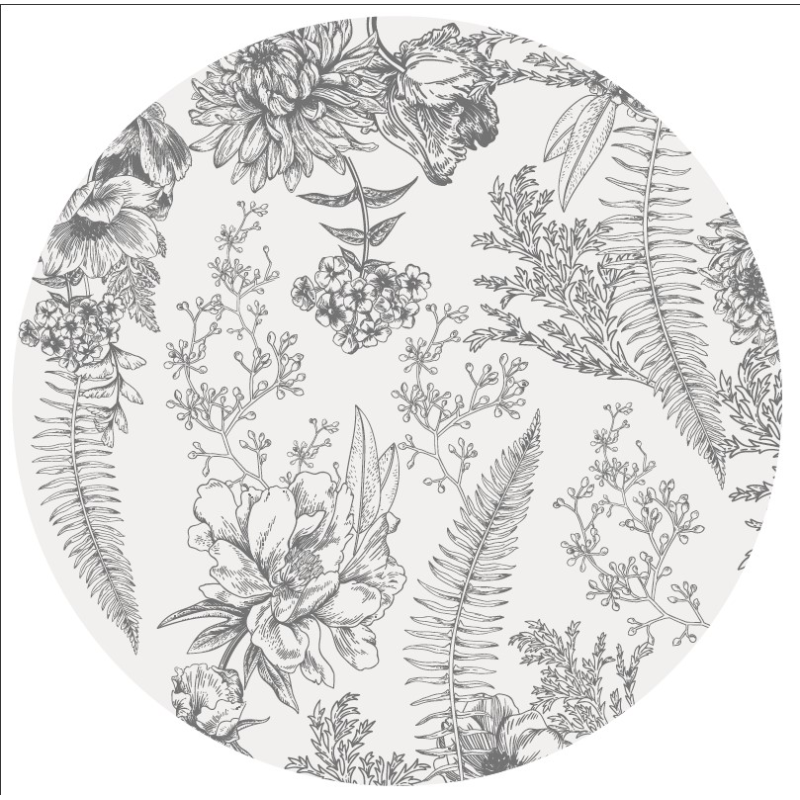 Individual vinilico impermeable de PVC ecocuero