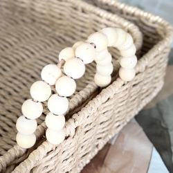 Bandeja Rectangular Set/2 Fibra Natural "CANICAS" - B2CAN