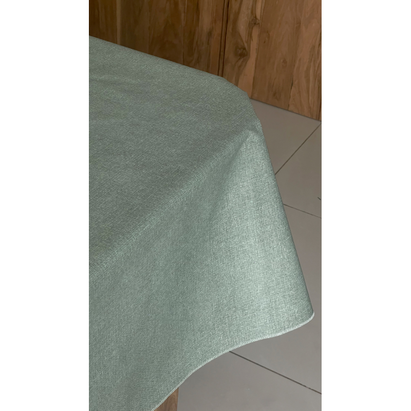 Delantal LINO VERDE SECO