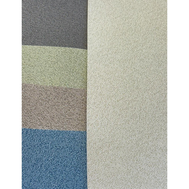 Individual vinilico impermeable de PVC ecocuero