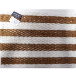 Individual "Panal" Camel y Blanco - WINPACA