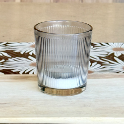 Vaso / Fanal RAYAS Gris - ZVARAGR