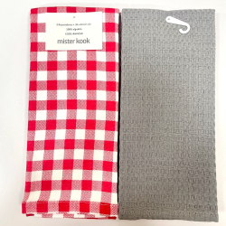 Repasador de Cocina Set/2 Vicky Gris - RAVICGR