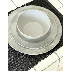 Individual "Tejido" Negro - WINTENE