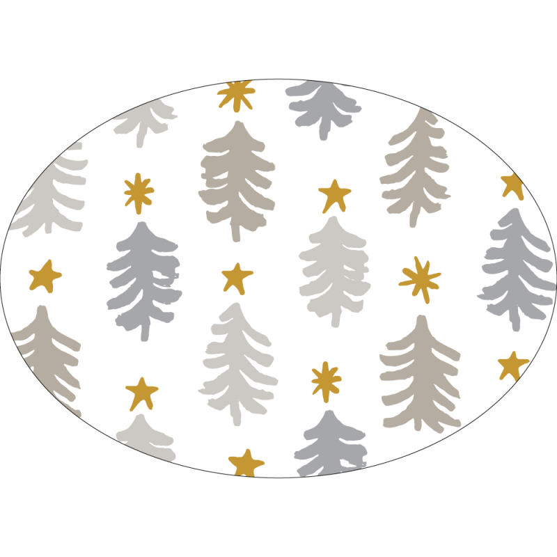 Individual vinilico impermeable de PVC ecocuero, navidad, mesas de navidad, mesas navideñas