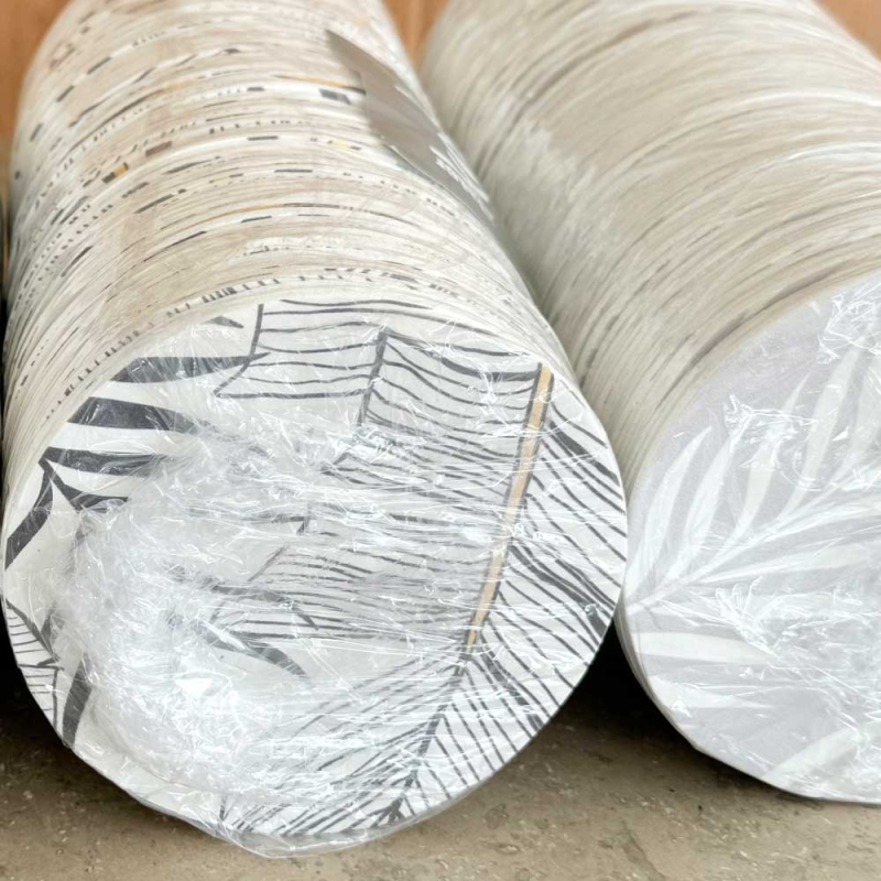 Individual vinilico impermeable de PVC ecocuero