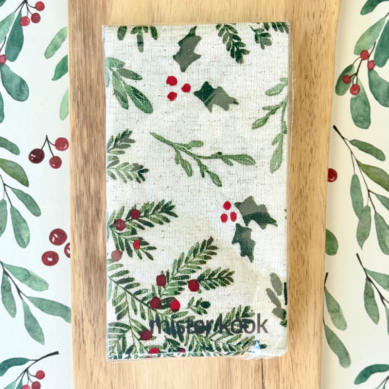 Servilletas Navideñas Rectangulares - N40NAV