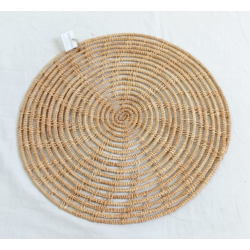 INDIVIDUAL DE FIBRA NATURAL, INDIVIDUAL DE PALMA, individual de mesa, plato de sitio, mantel individual,