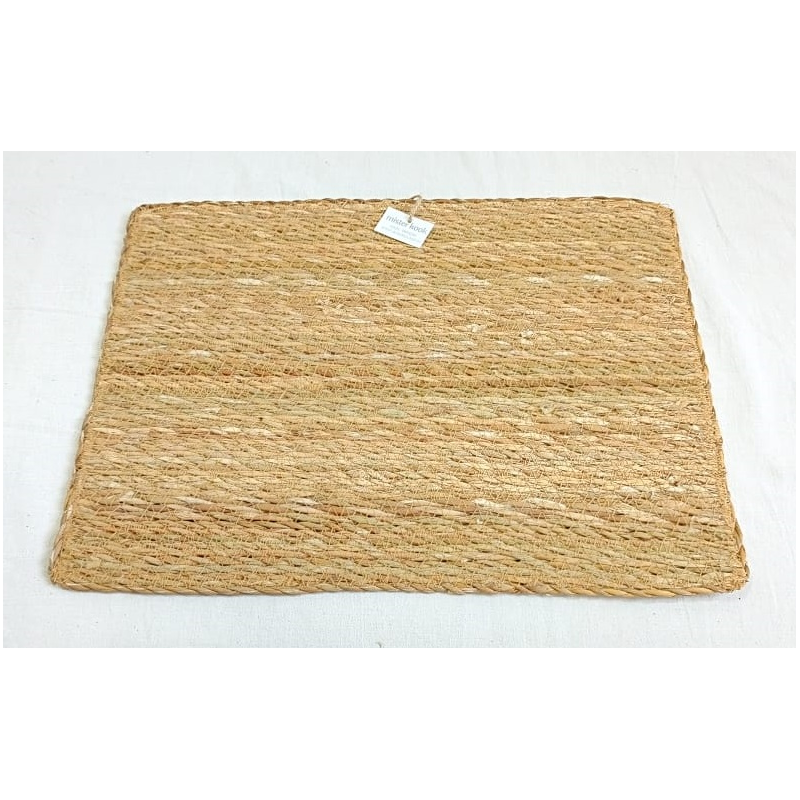 INDIVIDUAL DE FIBRA NATURAL, INDIVIDUAL DE PALMA, individual de mesa, plato de sitio, mantel individual, individual rectangular