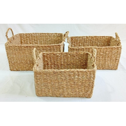 organizador, cesto, canasta, fibra natural, deco, mesa, baño, cocina,