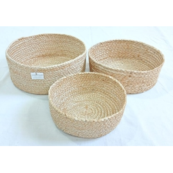 organizador, cesto, canasta, fibra natural, deco, mesa, baño, cocina, PANERA,