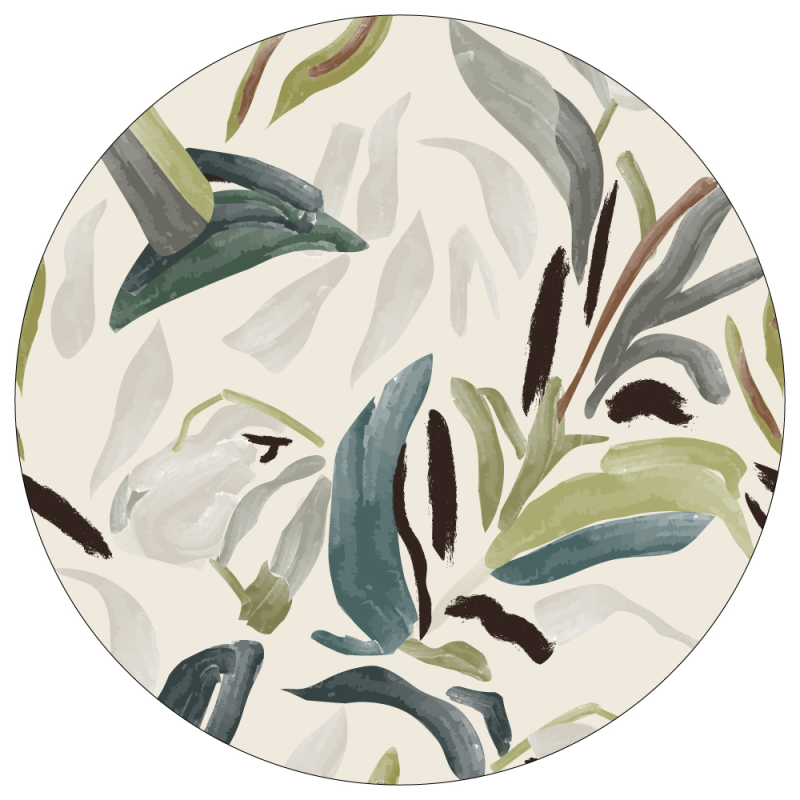 Individual vinilico impermeable de PVC ecocuero