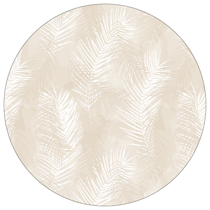 Individual vinilico impermeable de PVC ecocuero