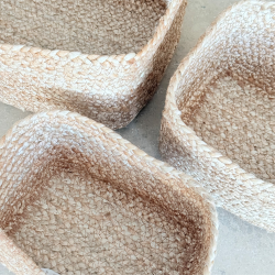 organizador, cesto, canasta, fibra natural, deco, mesa, baño, cocina, PANERA,