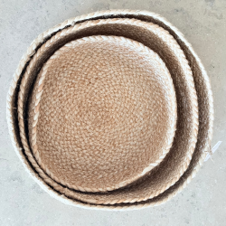 organizador, cesto, canasta, fibra natural, deco, mesa, baño, cocina, PANERA,