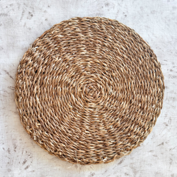 INDIVIDUAL DE FIBRA NATURAL, INDIVIDUAL DE PALMA, individual de mesa, plato de sitio, mantel individual, individual rectangular