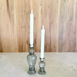 candelabros, portavelas, luz led, lampara led, vela led, candelabro, portavela, candelabro de vidrio, vesti tu mesa, mesa