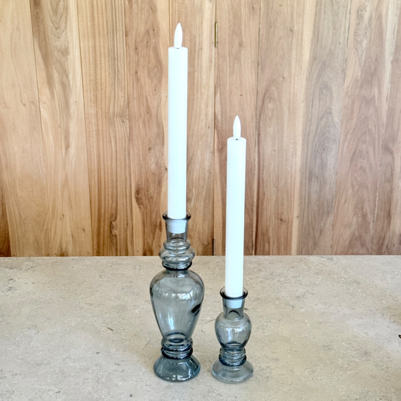 candelabros, portavelas, luz led, lampara led, vela led, candelabro, portavela, candelabro de vidrio, vesti tu mesa, mesa