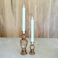 candelabros, portavelas, luz led, lampara led, vela led, candelabro, portavela, candelabro de vidrio, vesti tu mesa, mesa