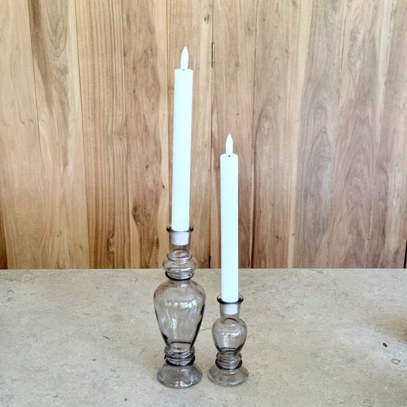 candelabros, portavelas, luz led, lampara led, vela led, candelabro, portavela, candelabro de vidrio, vesti tu mesa, mesa