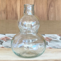 Florero Silueta H12 cm Transparente - ZSIL12CL