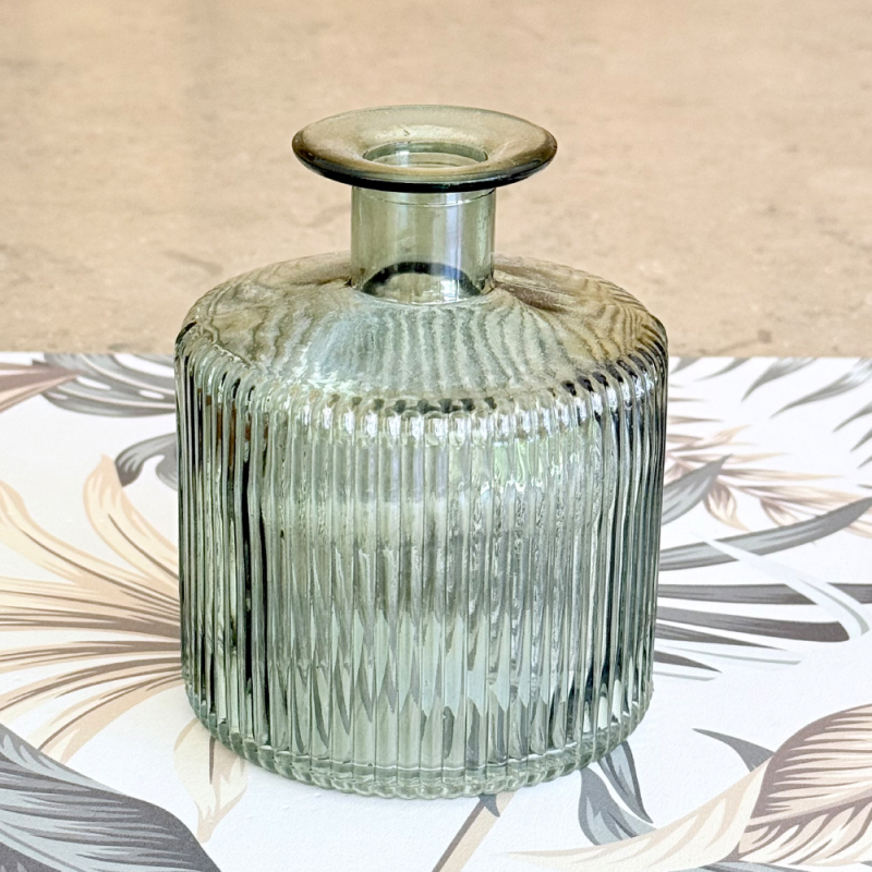 Florero/Difusor LINEAS Verde - ZLINVE