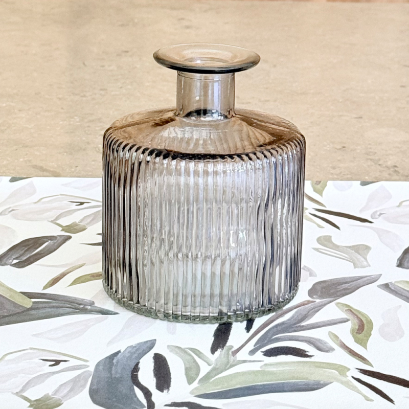 Florero/Difusor LINEAS Gris - ZLINGR