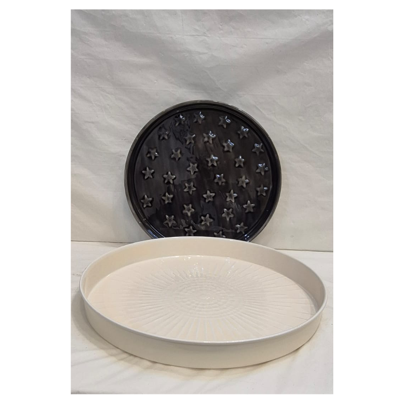 bandejas, bandejas enamel, bandejas de hierro, hierro, enamel. bandeja circular, india