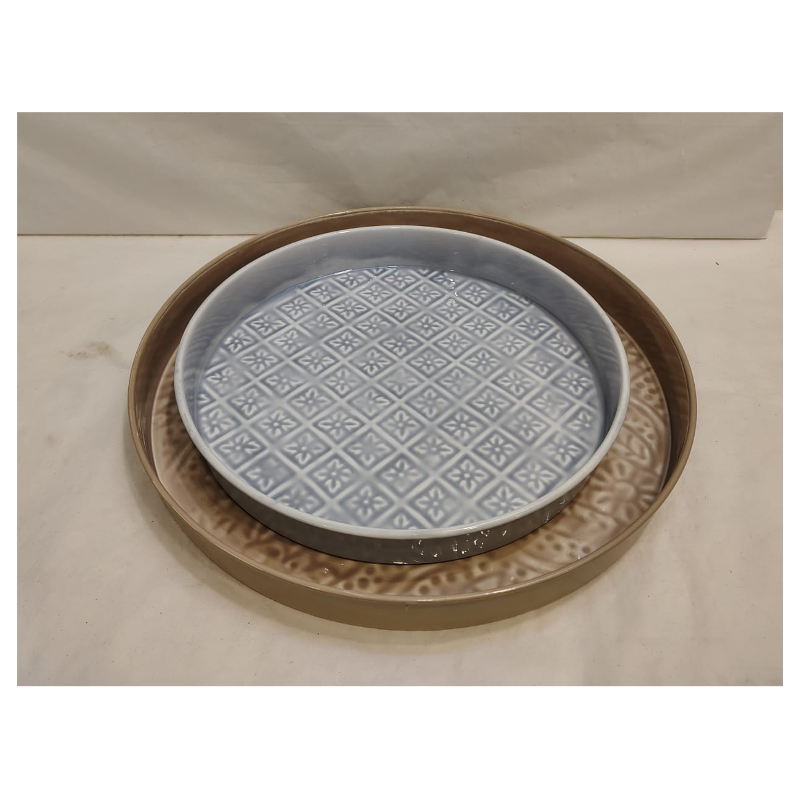 bandejas, bandejas enamel, bandejas de hierro, hierro, enamel. bandeja circular, india