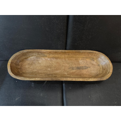 madera, mango, bowl, cuenco, decorativo, objeto, fuente