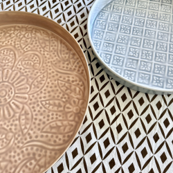 bandejas, bandejas enamel, bandejas de hierro, hierro, enamel. bandeja circular, india