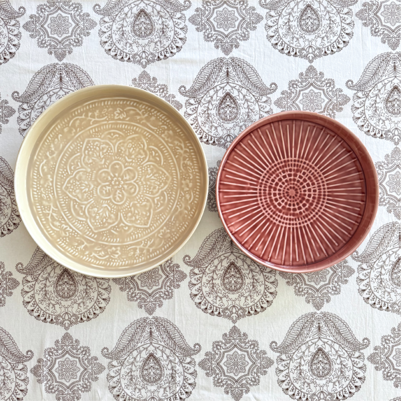 bandejas, bandejas enamel, bandejas de hierro, hierro, enamel. bandeja circular, india