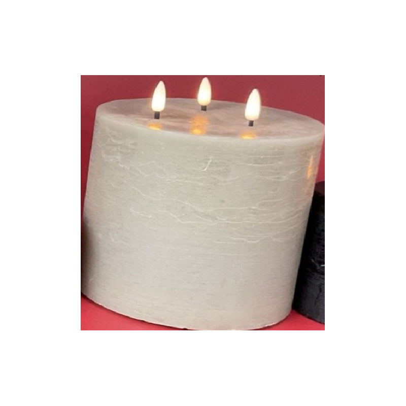 Vela LED de cera Visón - KVLEDVI1212