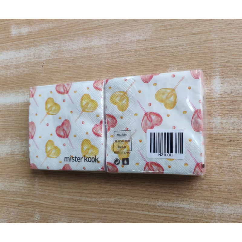 Servilletas Cuadradas 21 x 21 Lolipop - N21LOLI