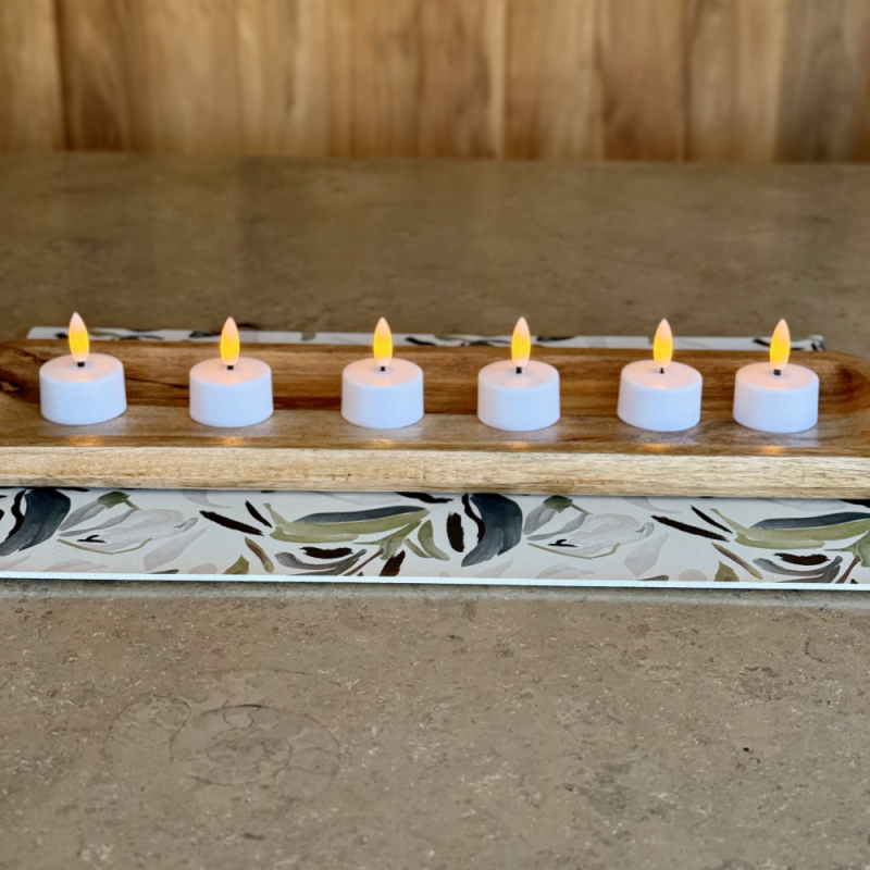 Set de 6 velas LED Recargables - KVLEDRE