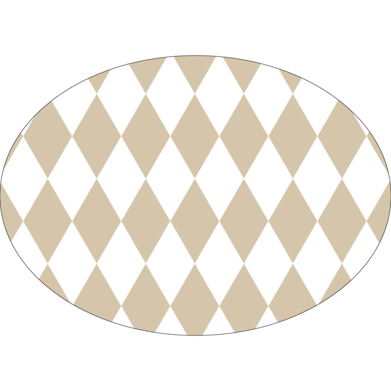 Individual Rombo Champagne