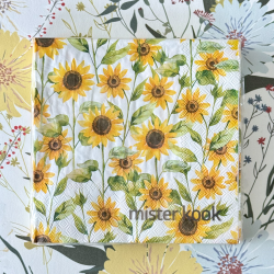 Servilletas Cuadradas 33 x 33 Girasol - N33GIRA