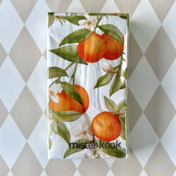 Servilletas Rectangulares 40 x 33 Naranjas - N40NAR