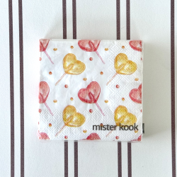 Servilletas Cuadradas 21 x 21 Lolipop - N21LOLI